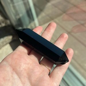 Dual Pointed Obsidian